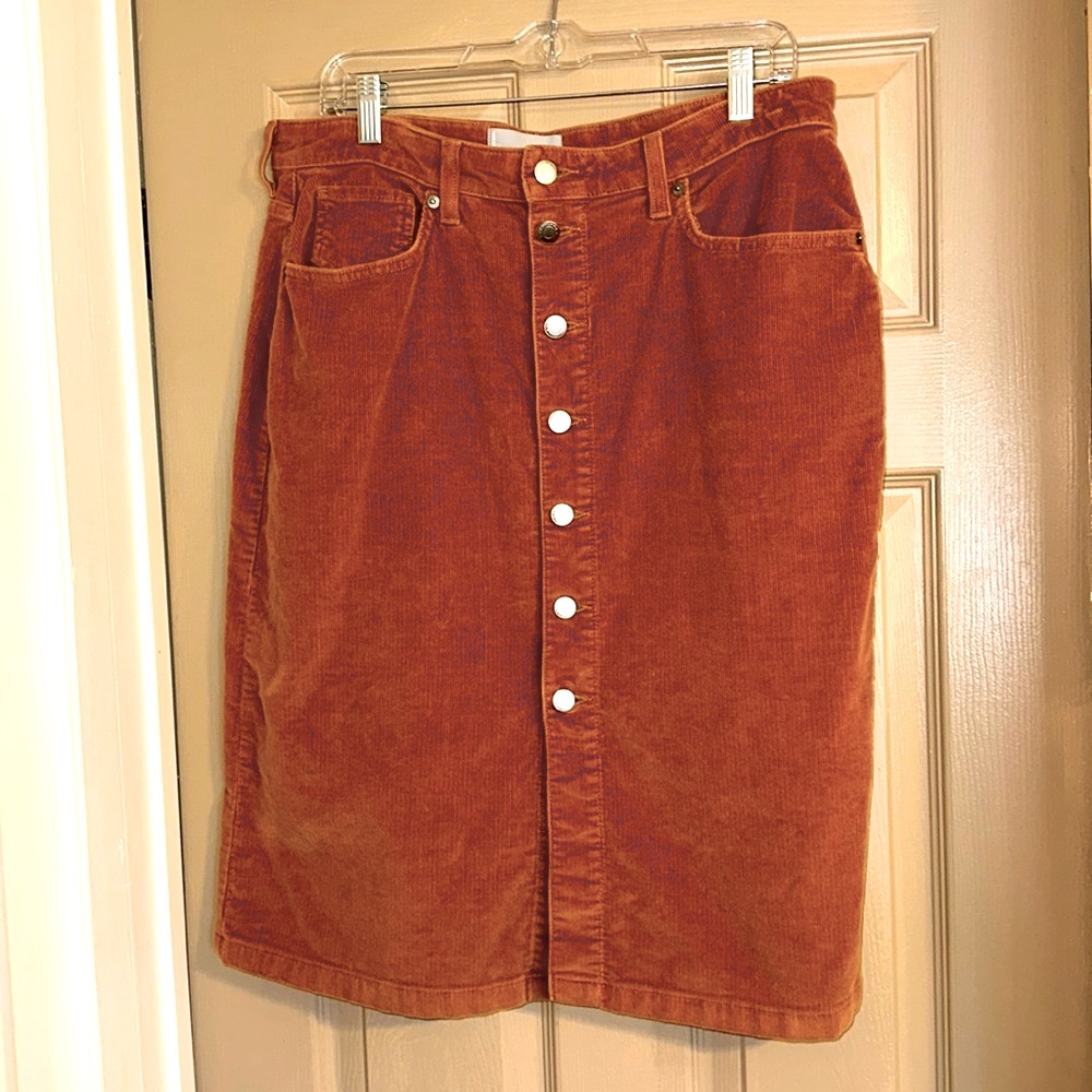 Everlane corduroy skirt, size 31